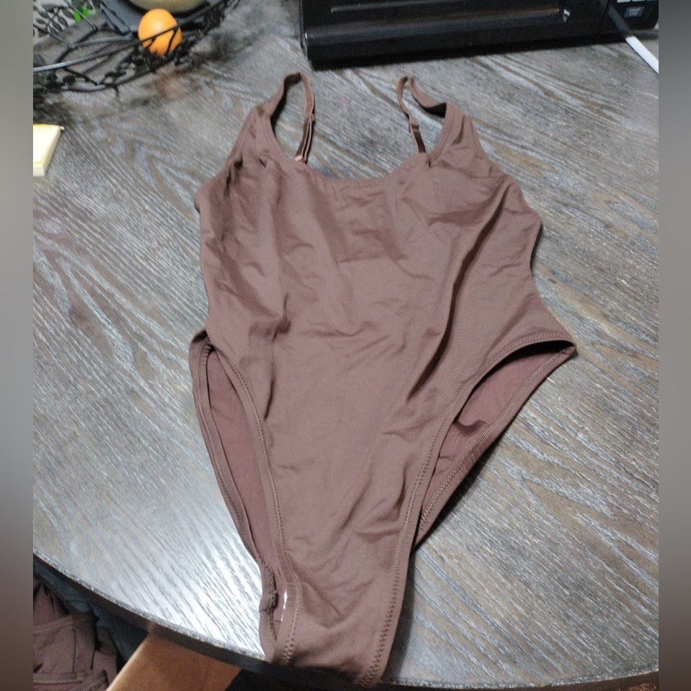 Skims Scoop-neck Swimsuit